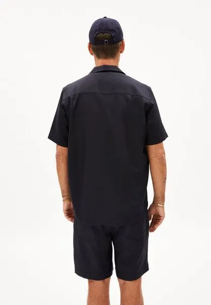 ARMEDANGELS ARMEDANGELS LOVAAR PREMIUM Herren Hemd aus TENCEL Lyocell Mix, Night sky, – Produktbild 2 von 4