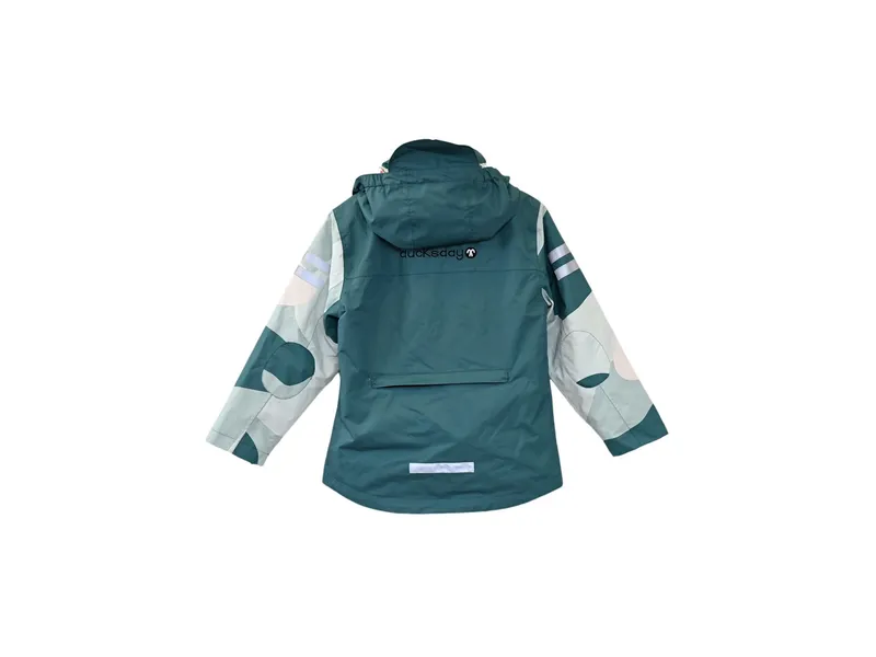 ducksday ducksday Kinder Jacke mit Kapuze Vierjahreszeiten 3-in-1 "Breeze" (92/98) 2 Jahre, Grün, – Produktbild 2 von 2