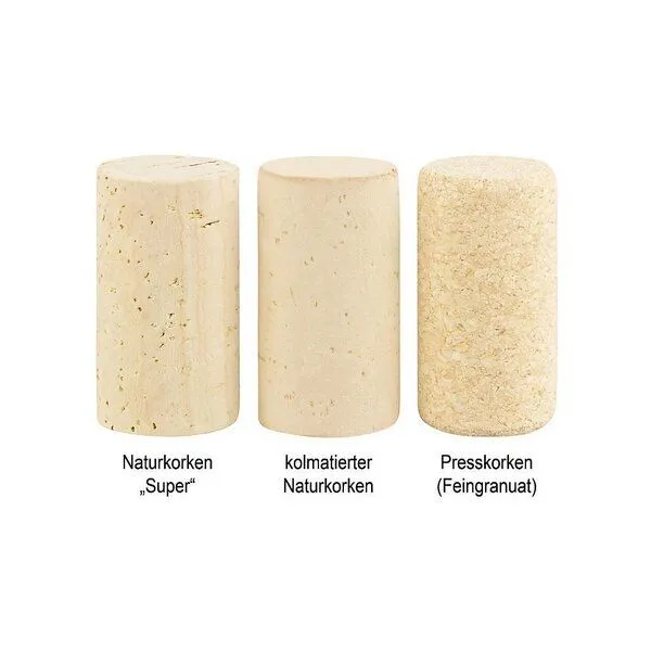Kork-Deko Kork-Deko 250 sterile Weinkorken | Presskorken | 45 x 24 mm – Produktbild 4 von 4