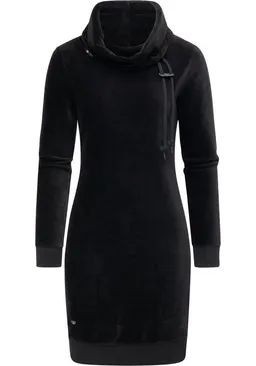 ragwear ragwear Sweatkleid Chloe Velvet stylisches Langarmkleid in Samtoptik – Produktbild 1 von 1