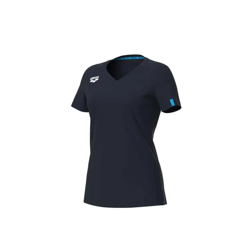 arena T-Shirt Frau Arena Team Panel, Bleu, – Produktbild 1 von 2