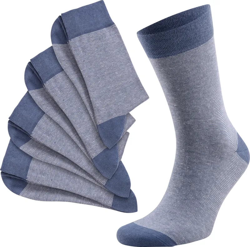 wäschepur Socken jeansblau, Jeansblau, – Produktbild 3 von 3