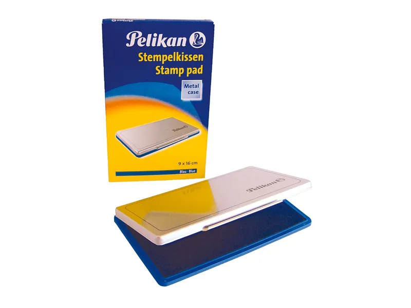 Pelikan Pelikan Stempelkissen, 9 x 16 cm, Größe 1, blau – Produktbild 2 von 3
