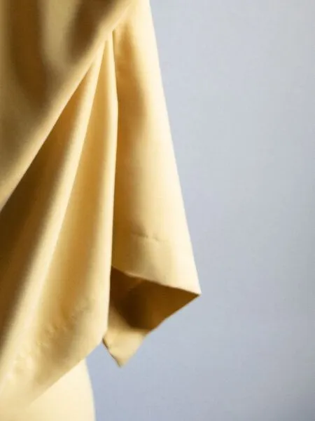 Ecostories Ecostories Oversize Kimono aus Lyocell, Senf, – Produktbild 4 von 4