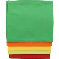 HANS NATUR Spieltücher Jahreszeitentücher Bio-Baumwolle 5er-Set, 115 x 105 cm Frühling – Produktbild 1 von 1