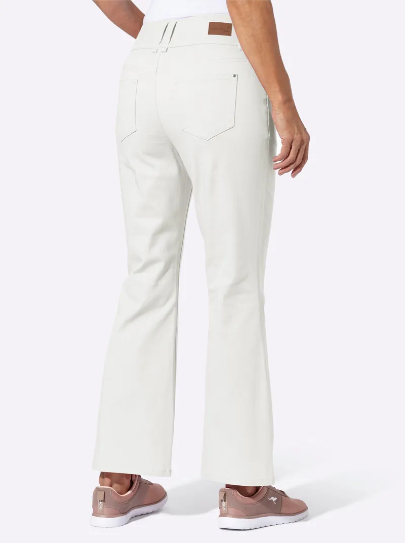 Witt Bootcut-Jeans, Weiß, – Produktbild 2 von 3