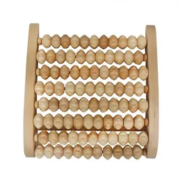 Mitienda Shop Mitienda Shop Fußmassagegerät aus Holz mit Rollen, asymmetrisch – Produktbild 1 von 1