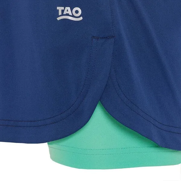TAO Sportswear TAO Sportswear Atmungsaktive Herren Laufshort Akula mit Tight, Blau, – Produktbild 3 von 4