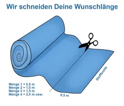 maDDma Stoff 0,5m Bio Jersey Meterware Jerseystoff Baumwolle Farbwahl, 031 – Produktbild 1 von 1