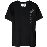 Gary Mash GARY MASH Shirt Musikpille aus Biobaumwolle, Schwarz, – Produktbild 1 von 1