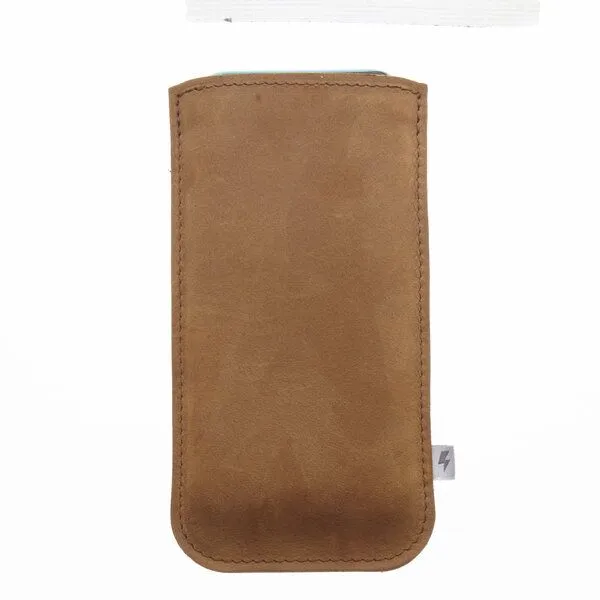 ELEKTROPULLI ELEKTROPULLI Handyhülle für dein iPhone 5, SE ohne Bumper/Case, Braun, – Produktbild 4 von 4