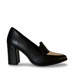 Nae Vegan Shoes Nae Vegan Shoes NAE | Julia Vegane Absatzloafer – Eleganter Kontrast aus AppleSkin – Produktbild 1 von 1