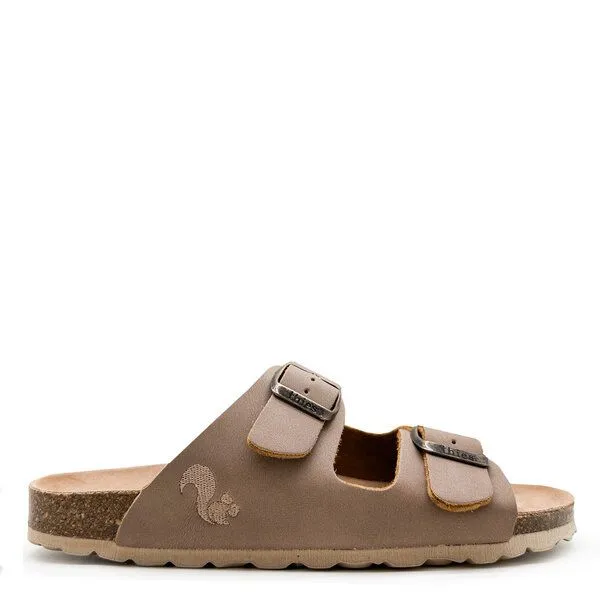 thies Vegane Eco Bio Sandale thies PET aus recycelten Flaschen, Elephant grey, – Produktbild 1 von 4