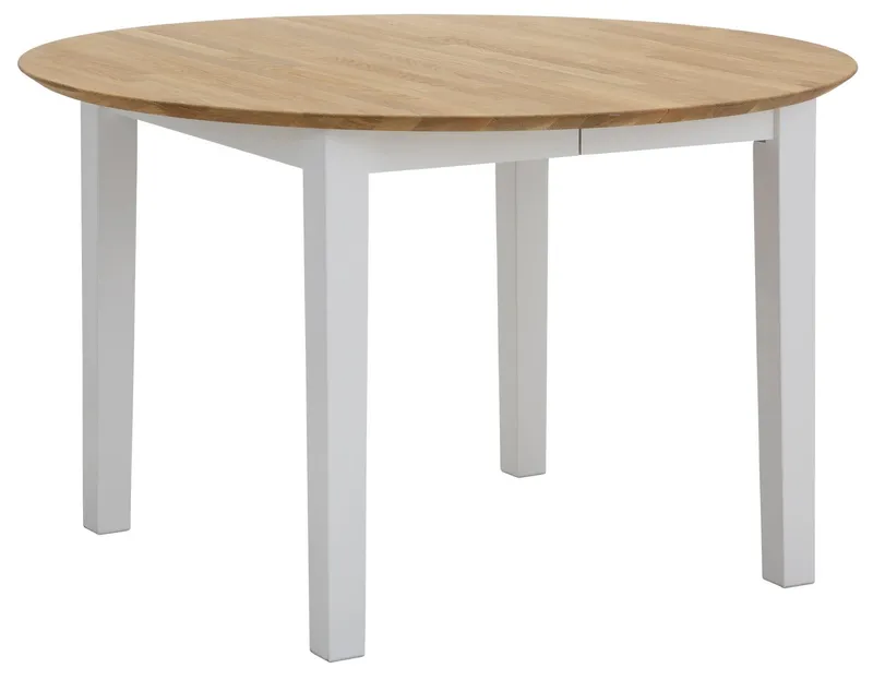 Home affaire Esstisch Time Massivholz FSC Holztisch, Durchmesser 120 cm, mit Auszugsfunktion, Küchentisch, Bestseller, Braun, – Produktbild 1 von 5