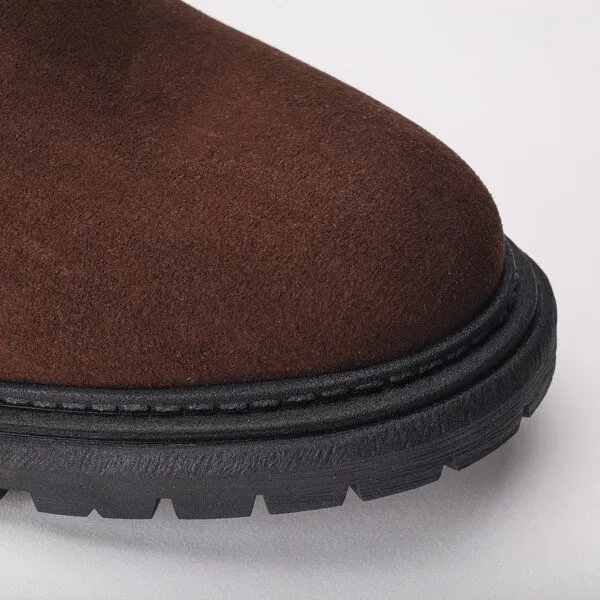 Nae Vegan Shoes Nae Vegan Shoes NAE FABER - Vegane, Chelsea Stiefel, Brown, – Produktbild 2 von 3