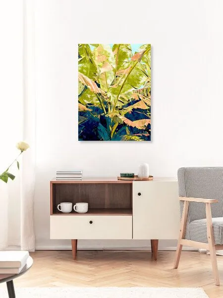 Photocircle Photocircle Poster / Leinwandbild - Blush Banana Tree – Produktbild 3 von 4