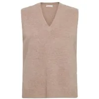 KnowledgeCotton Apparel KnowledgeCotton Apparel Pullunder aus Lammwolle, Kelp melange, – Produktbild 1 von 1