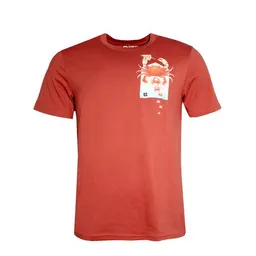 FÄDD Herren T-Shirt Rundhals aus Bio-Baumwolle "Crepes BT" Rot von Fädd – Produktbild 1 von 1