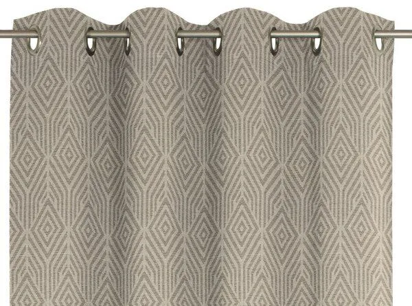 Nature by Adam Nature by Adam Vorhang aus 100% Bio-Baumwolle - Made in Germany - Easy Diamond, Dunkelbraun, – Produktbild 6 von 7