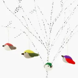 A World of Craft / Afroart A World of Craft / Afroart Oster Filzanhänger Kolibri (4er Set) – Produktbild 1 von 1