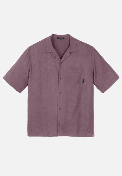 recolution Herren Hemd aus Leinen und LENZING ECOVERO Viskose Mix - CACTUS - recolution, Mystic grape (lila), – Produktbild 1 von 4