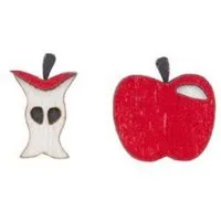 BeWooden BeWooden Holzohrringe Apple – handgefertigter, nachhaltiger Schmuck mit Apfelmotiv – Produktbild 1 von 1