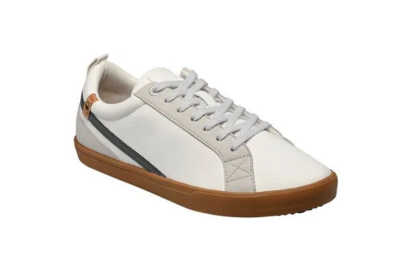 SAOLA SAOLA Vegane Sneaker für Herren - Cannon VL, Weiss -/dunkelgrau, – Produktbild 3 von 4