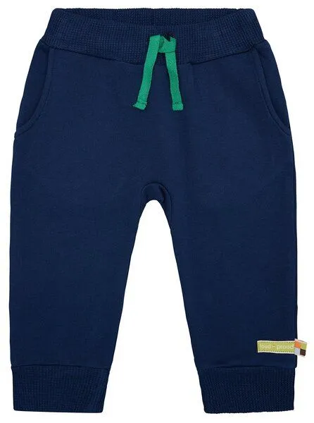 loud + proud loud + proud Babys & Kinder Weiche Sweathose, GOTS-zertifiziert, Ultramarine(blau), – Produktbild 1 von 4