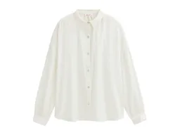 People Wear Organic People Wear Organic Langarm-Bluse weiß XS – Produktbild 1 von 1