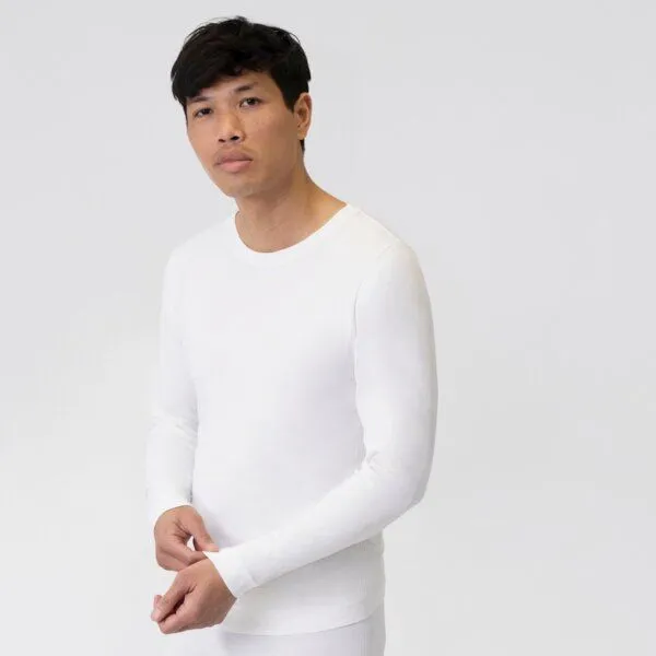 TAO Sportswear TAO Sportswear Schnelltrocknendes & nahtloses Herren Funktionsshirt, Weiß, – Produktbild 1 von 4