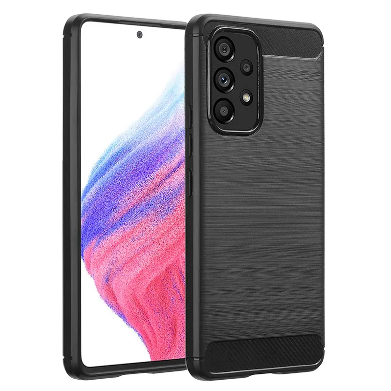 imoshion imoshion Brushed Back Cover für das Samsung Galaxy A53, Schwarz, – Produktbild 1 von 1