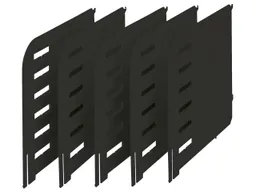styro styro Styrorac Trennwände schwarz 5er Set – Produktbild 1 von 1