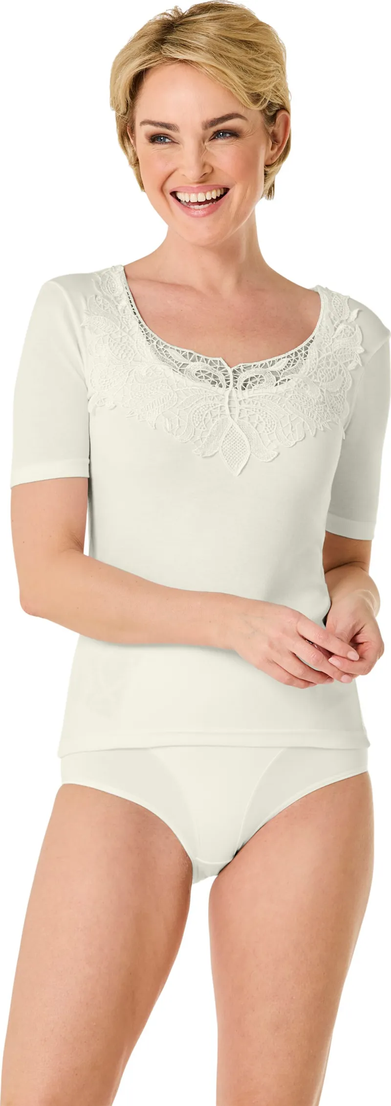 wäschepur Blazershirt champagner, Champagner, – Produktbild 2 von 2