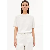 ARMEDANGELS ARMEDANGELS TARJAA GRAPHIC Damen T-Shirt aus 100% Bio-Baumwolle, White-foam, – Produktbild 1 von 1