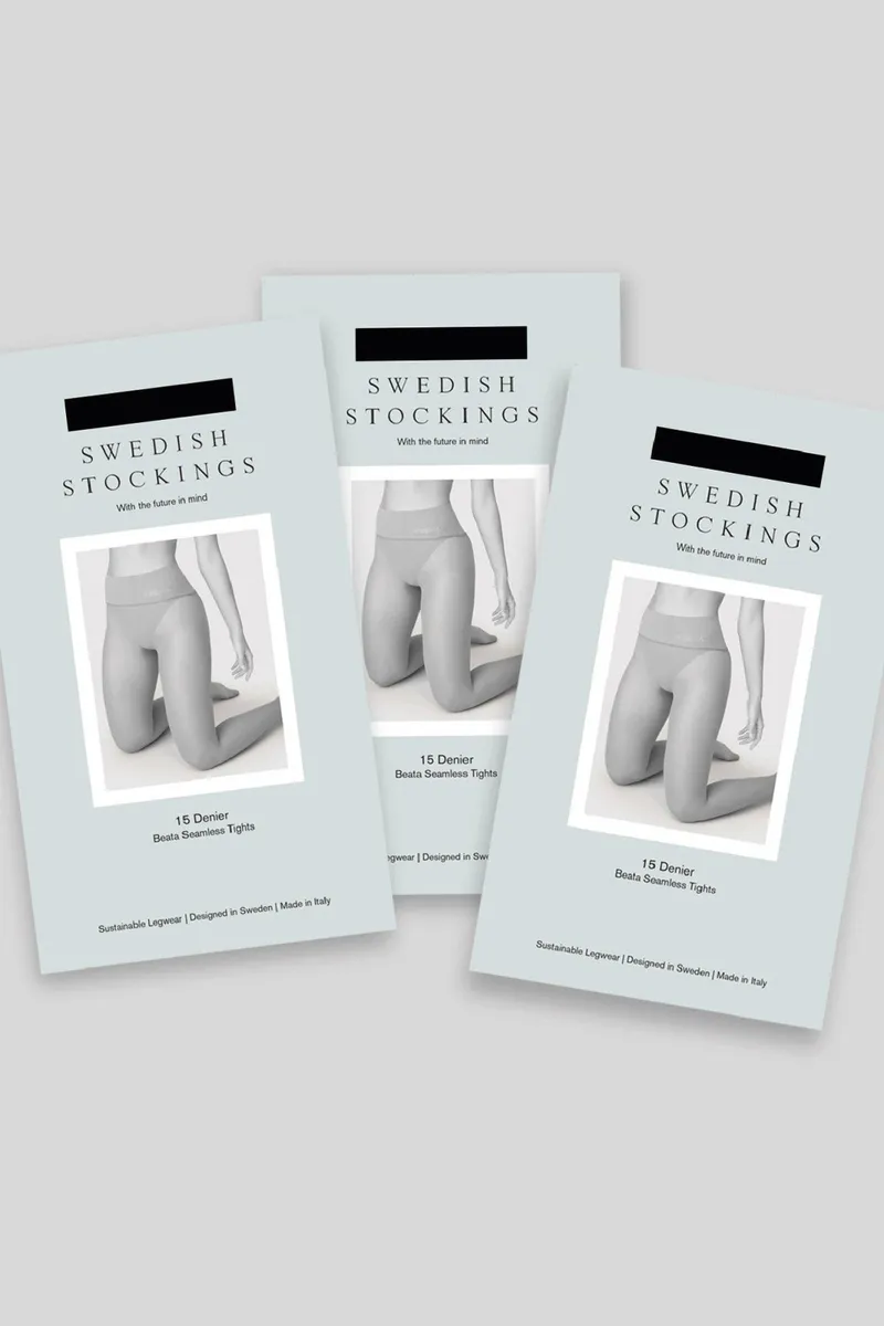 Swedish Stockings Swedish Stockings Damen vegan Multipack 3x Strumpfhosen Nahtlos Beata Schwarz, Schwarz, – Produktbild 1 von 1