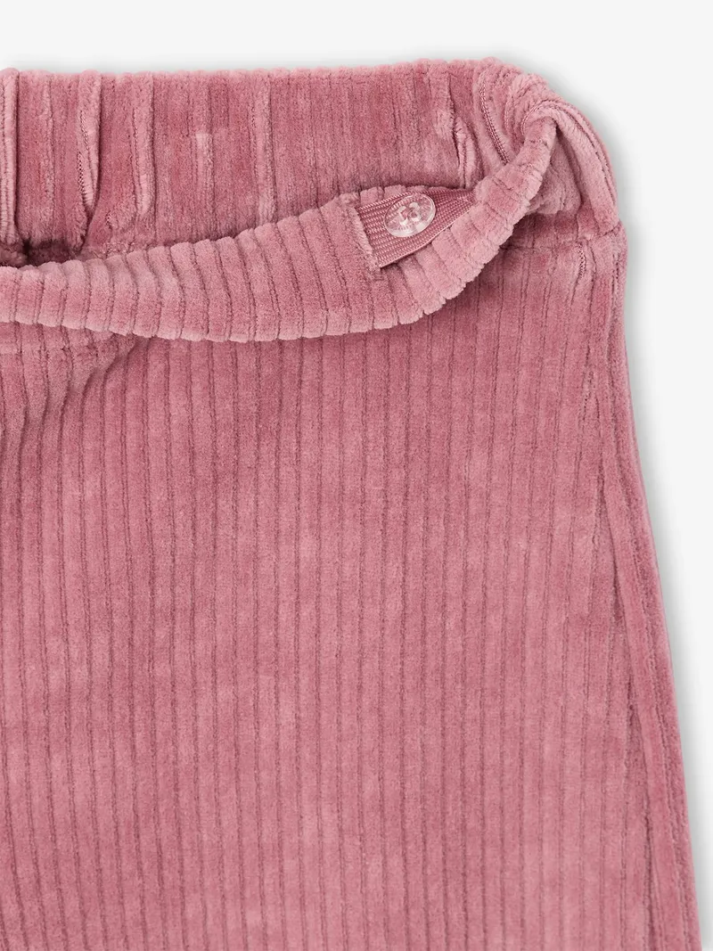 Vertbaudet Weite Mädchen Cordhose, Malve, – Produktbild 2 von 2