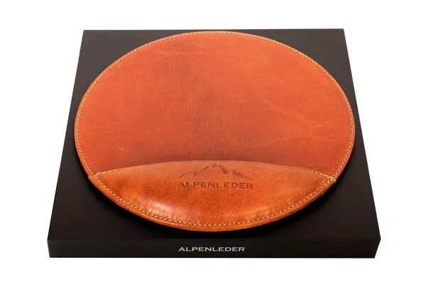 Alpenleder Alpenleder Mousepad MEERSBURG, Cognac, – Produktbild 2 von 3