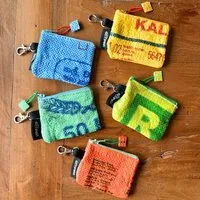GOOPSI GOOPSI Kotbeutelspender upcycling aus Reissack, Kotbeuteltasche, Fairtrade – Produktbild 1 von 1