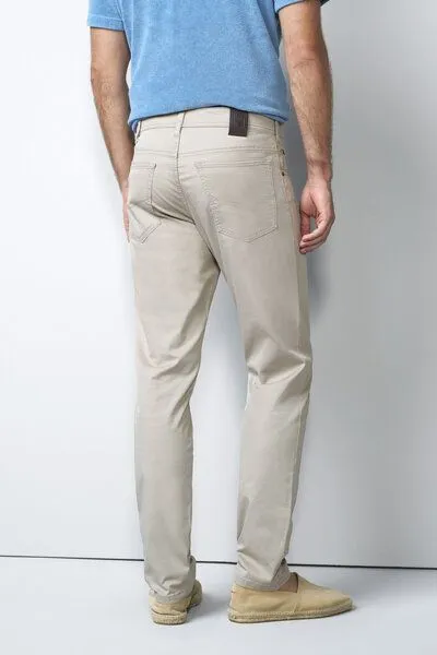 M 5 BY MEYER M 5 BY MEYER Five Pocket im Mikro Print, Beige (beige), – Produktbild 4 von 5