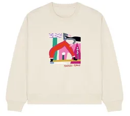 Kultgut Kultgut Artdesign - Goodness Pulloversweater im Boxistyle / Women's Empowerment – Produktbild 1 von 1