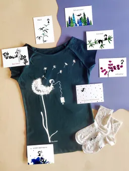 FellHerz Vorteils-Bundle Pusteblume deepteal - S / 35-38 – Produktbild 1 von 1