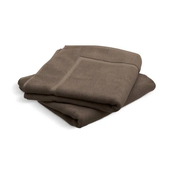 OceanSafe by Jilda-tex OceanSafe by Jilda-tex 2er Set Badematten 60x100 cm 100% Cradle to Cradle, Taupe, – Produktbild 1 von 2