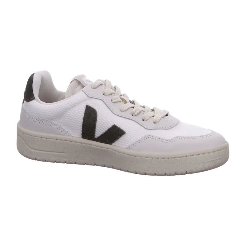 Veja Veja Herren-Sneaker V-90 B-Mesh White Kaki – Produktbild 7 von 8