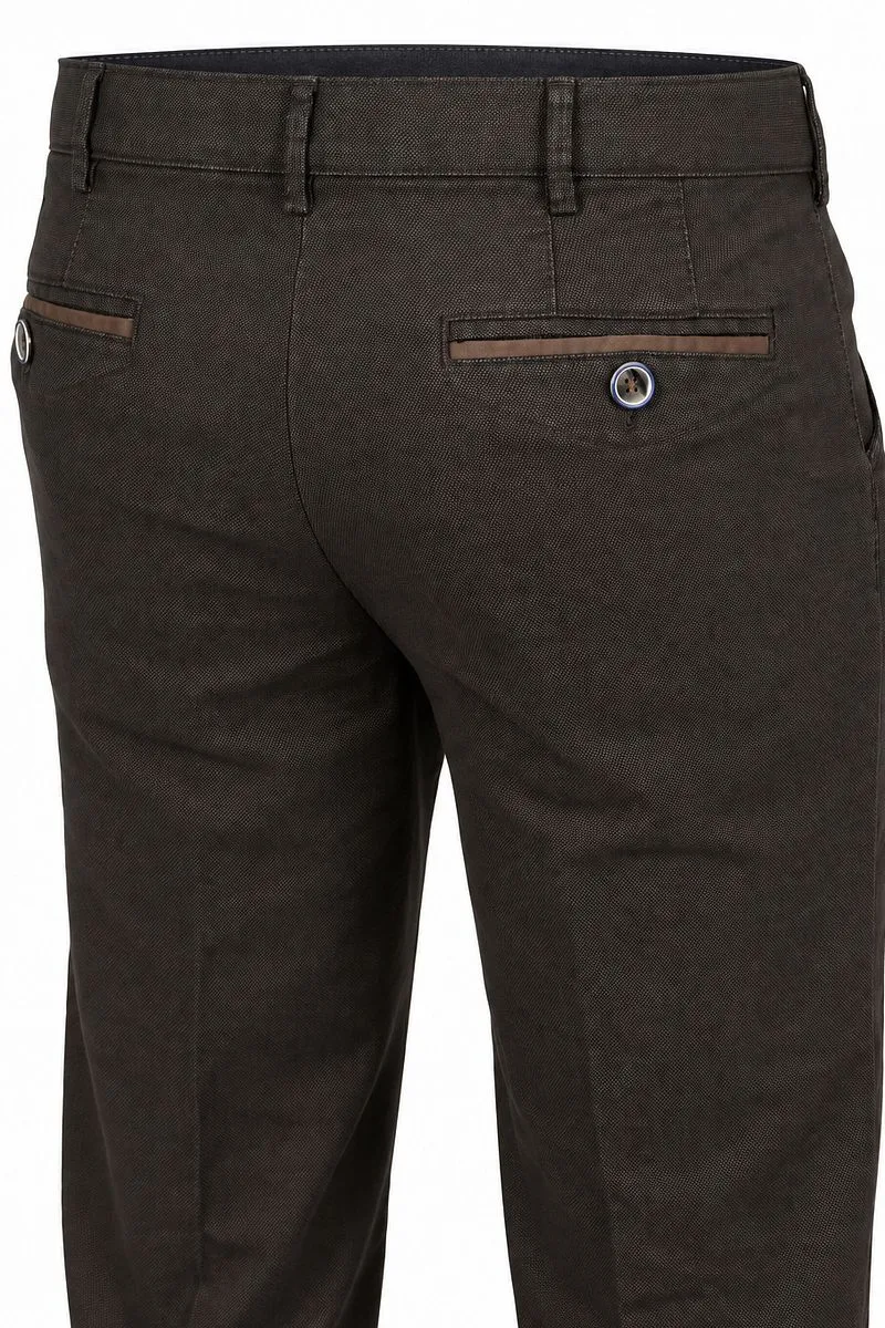 Meyer Meyer Chicago Chino Dunkelgrün - Größe 48, Dunkelgrün, – Produktbild 3 von 3