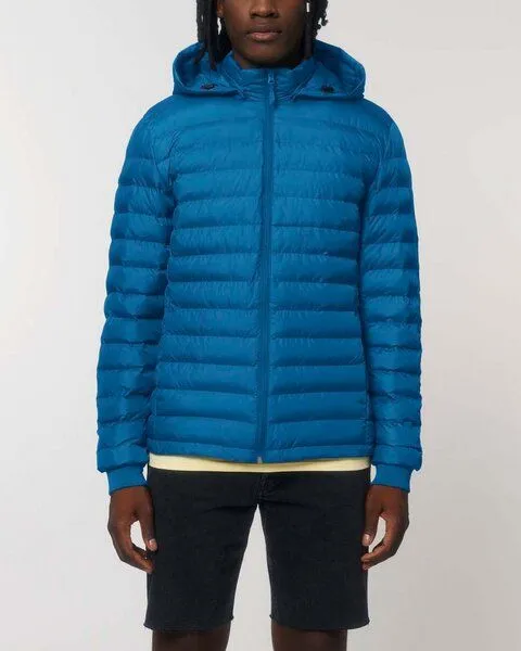YTWOO YTWOO Herren Steppjacke | komplett aus recycelten Materialen gefertigt, Royalblau, – Produktbild 1 von 4