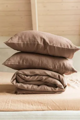 AmourLinen AmourLinen unisex vegan Set Bettwäsche Rosy Brown – Produktbild 1 von 1