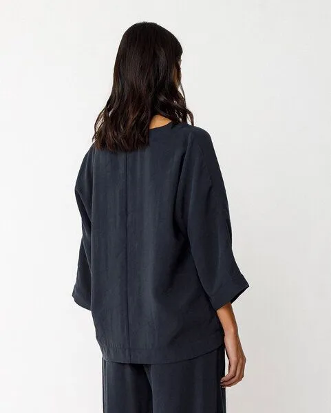 SKFK SKFK Tunika "Balen" aus Modal, Black (schwarz), – Produktbild 4 von 4
