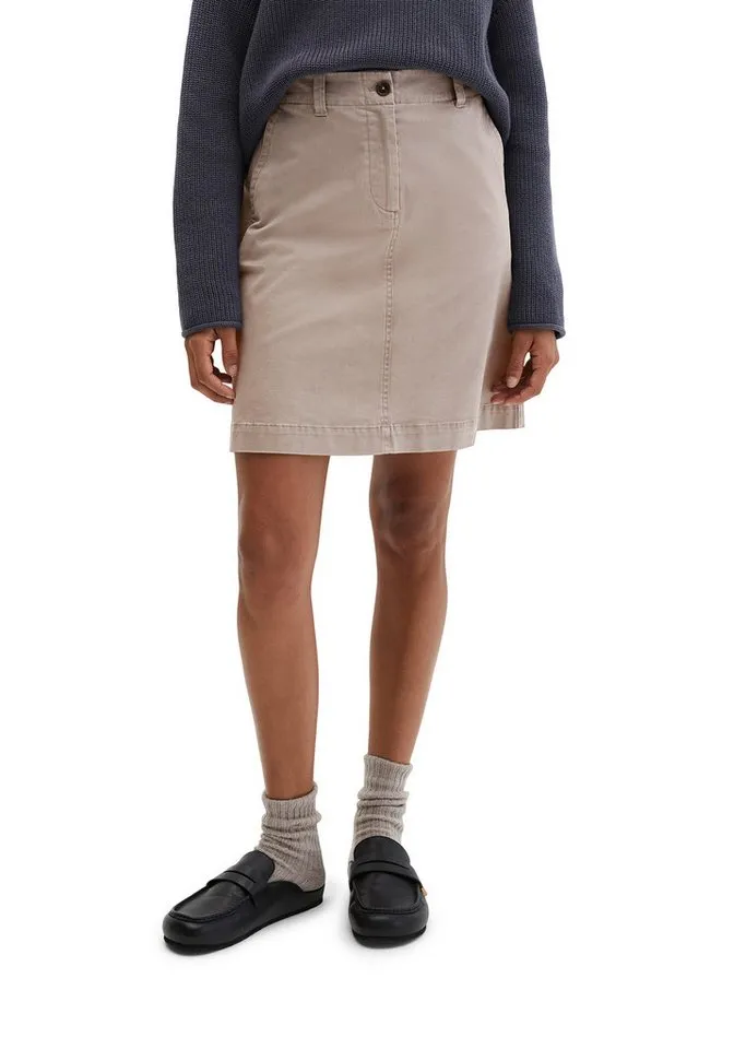 Marc O'Polo Marc O'Polo Webrock aus Brushed Cotton Twill, Braun, – Produktbild 1 von 5