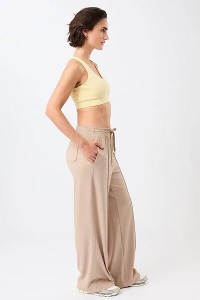 mandala Mandala Track Pants, Desert dune (braun), – Produktbild 2 von 4
