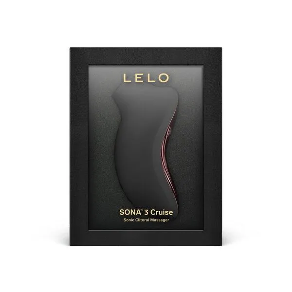 LELO Klitoris-Stimulator mit Schallwellen - LELO SONA 3 Cruise, Schwarz, – Produktbild 3 von 4